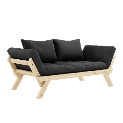 Canapé-lit 1 place Bebop 734 Dark Grey Karup Design