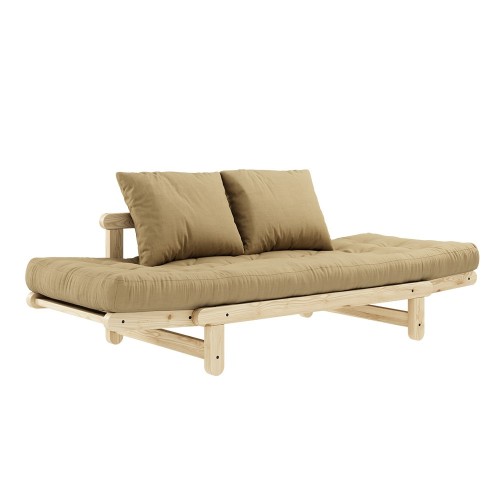 Canapé-lit 1 place Beat 758 Wheat Beige Karup Design