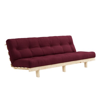 Sofa bed 3 places Lean 710 Bordeaux Karup Design