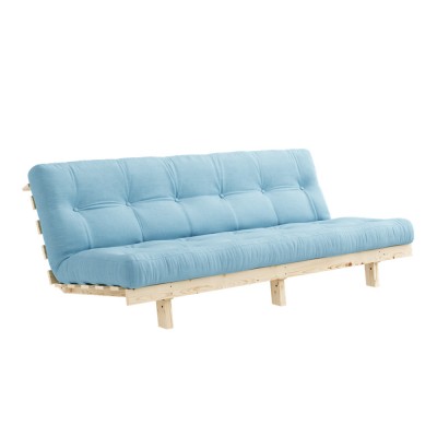 Sofá cama de 3 plazas Lean 744 Azul Claro Karup Design