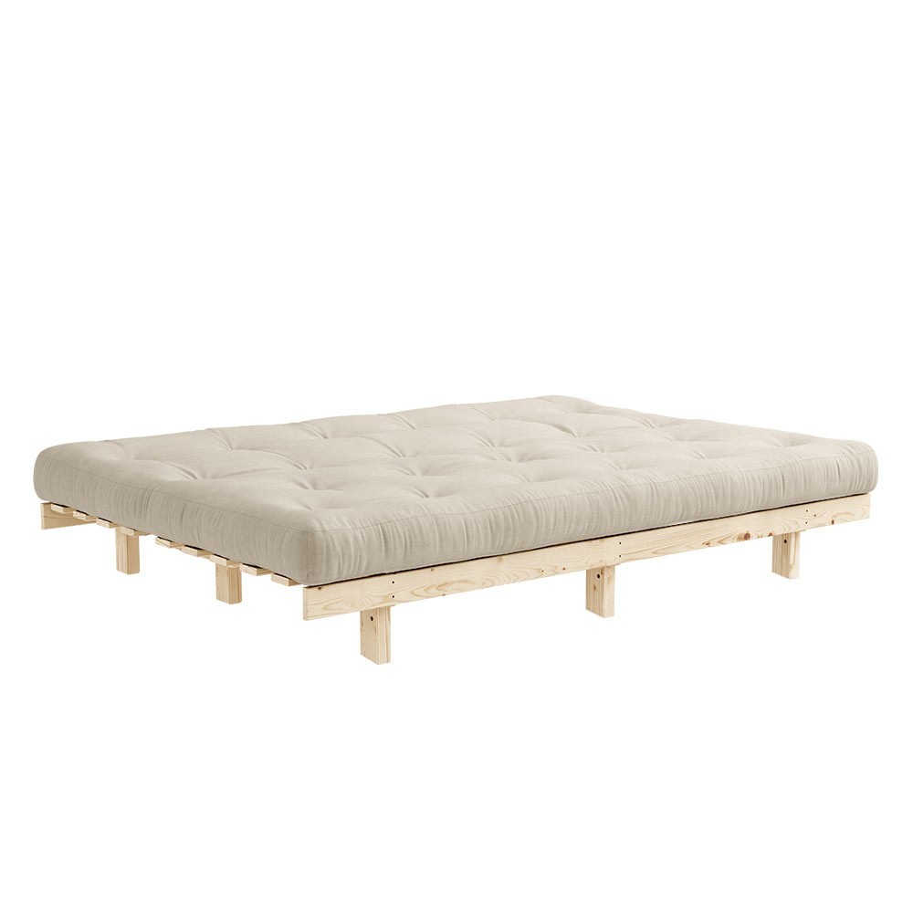 Divano letto 3 posti Lean 747 Beige Karup Design