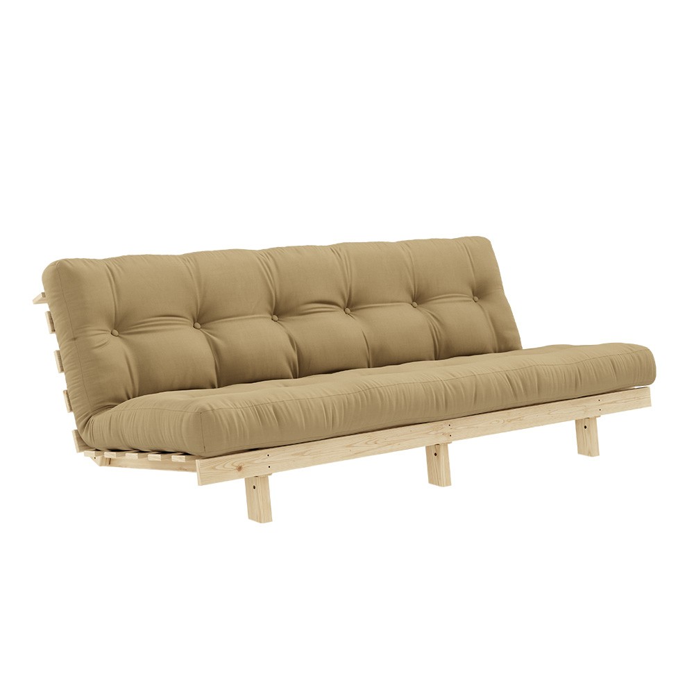 3-seater Sofa Bed Lean 758 Wheat Beige Karup Design