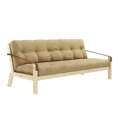 Poetry 758 Wheat Beige 3-seater Sofa Bed Karup Design