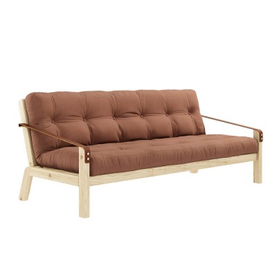 Poetry 759 Clay Brown 3-seater Sofa Bed Karup Design