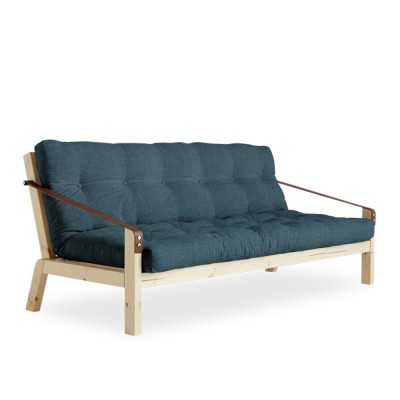 Poetry 315 Deep Blue 3-seater Sofa Bed Karup Design