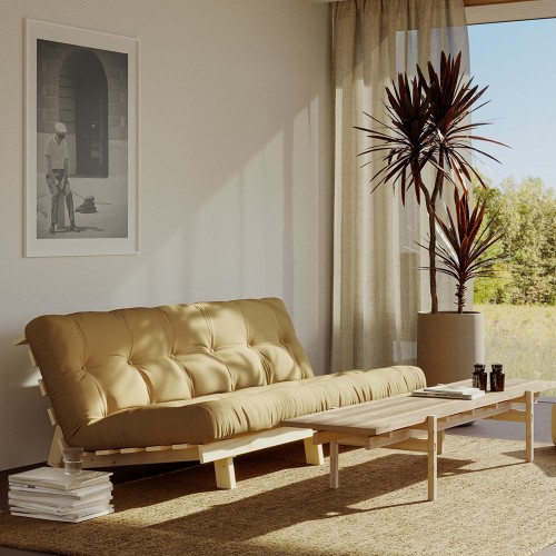 Divano letto a 3 posti Lean 514 Honey Karup Design