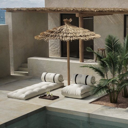 Buckle-up Outdoor Chair 402 Beige Karup Design