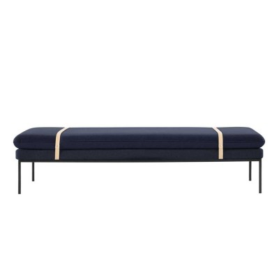 Turn daybed wool blue
