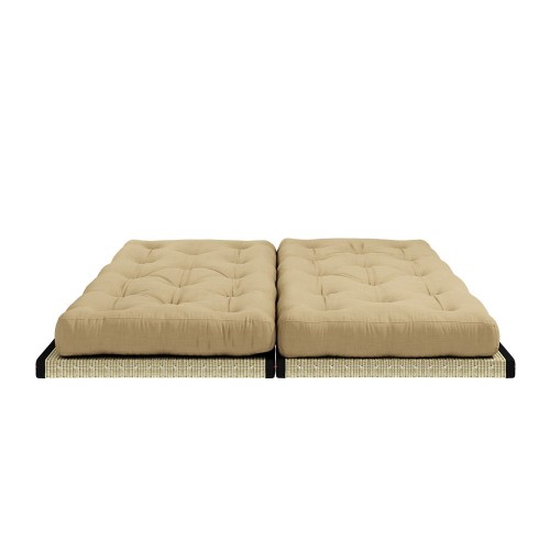 Divano letto a 3 posti Chico 758 Beige Grano Karup Design
