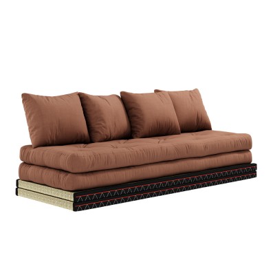 Chico 759 Clay Brown 3 seater sofa bed Karup Design