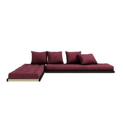 Divano letto a 3 posti Chico 710 Bordeaux Karup Design 2