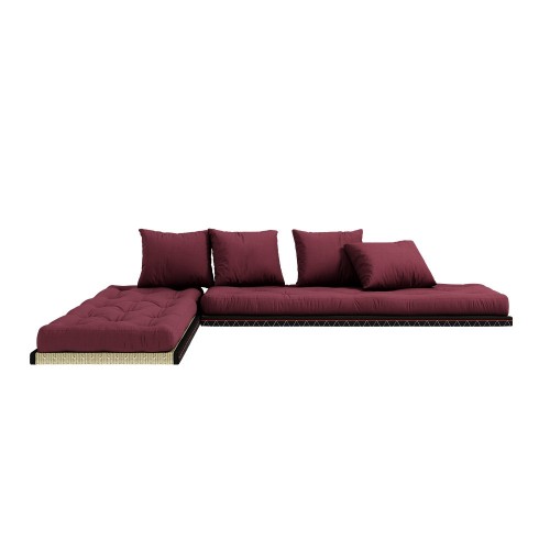 3-Sitzer-Schlafsofa Chico 710 Bordeaux Karup Design