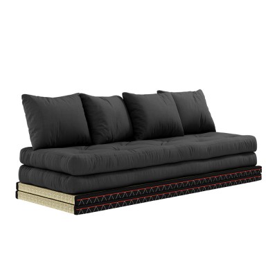 3-seater sofa bed Chico 734 Dark Grey Karup Design