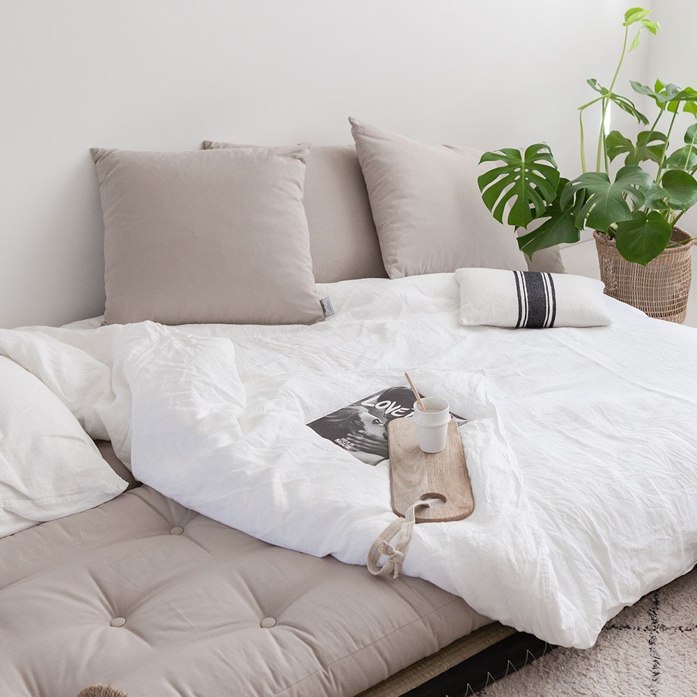 Chico 755 Mocca 3 seater sofa bed Karup Design