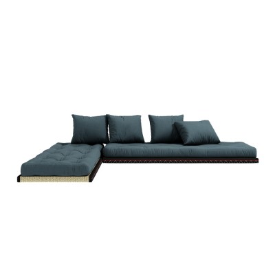 Canapé-lit 3 places Chico 757 Petrol Blue Karup Design 2