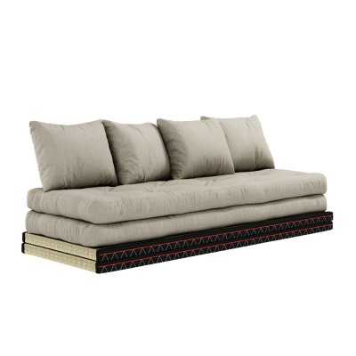 3-seater sofa bed Chico 914 Linen Karup Design