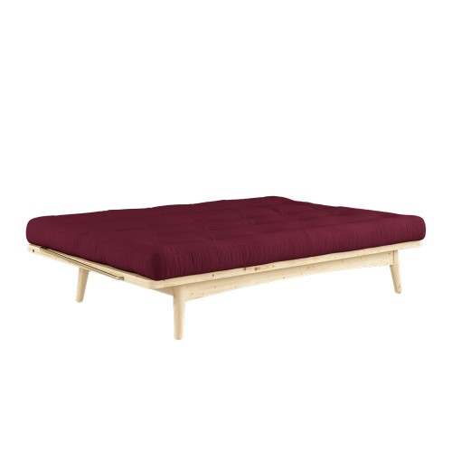 Divano letto a 3 posti Folk 710 Bordeaux Karup Design