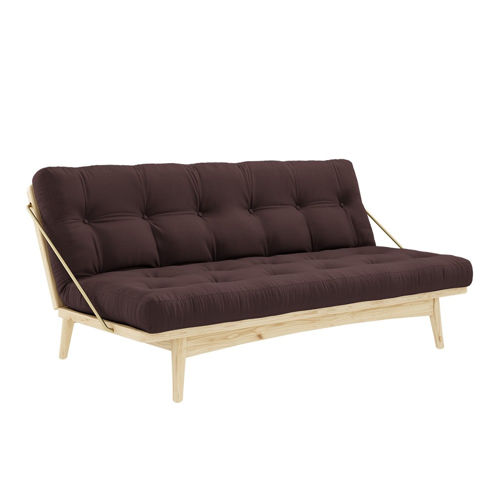 Divano letto a 3 posti Folk 715 Brown Karup Design