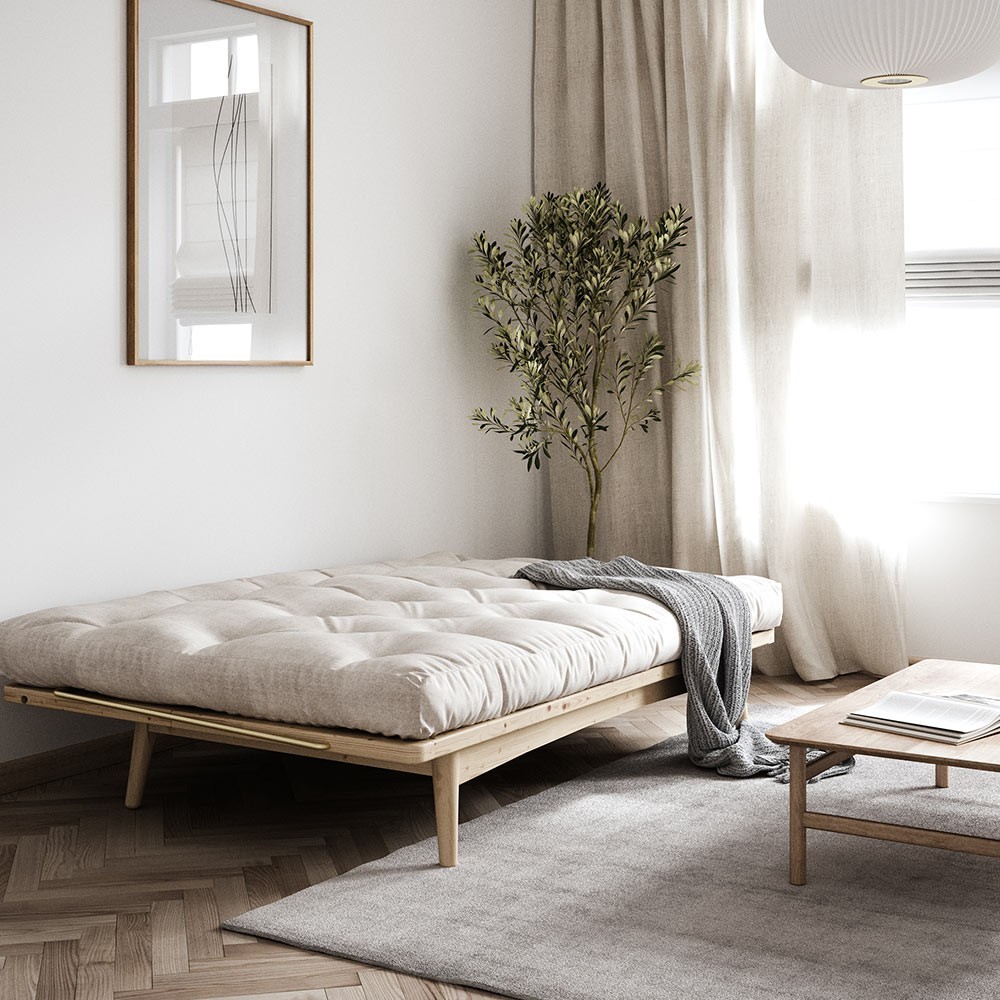 3-zits slaapbank Folk 758 Tarwe Beige Karup Design