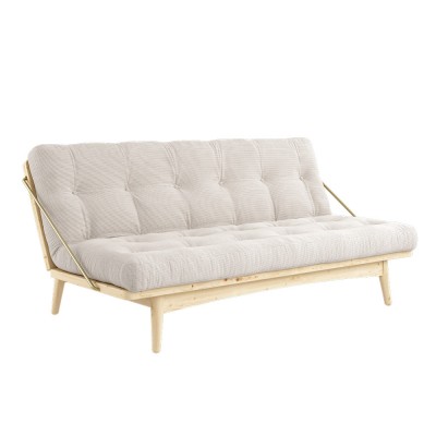 Folk 510 Ivory 3 seater sofa bed Karup Design