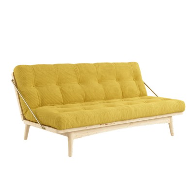 Folk 514 Honey 3 seater sofa bed Karup Design