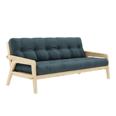 3-Sitzer-Schlafsofa Grab 757 Petrol Blue Karup Design