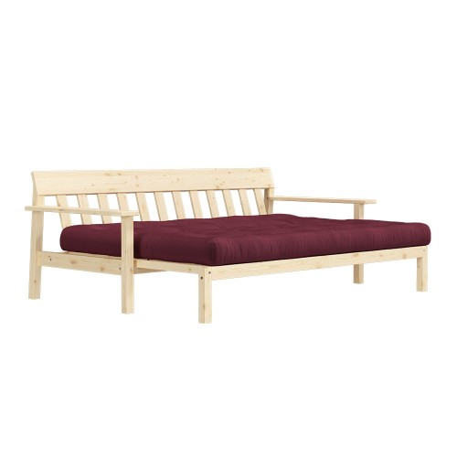 Unwind 710 Bordeaux 3-Sitzer-Schlafsofa Karup Design