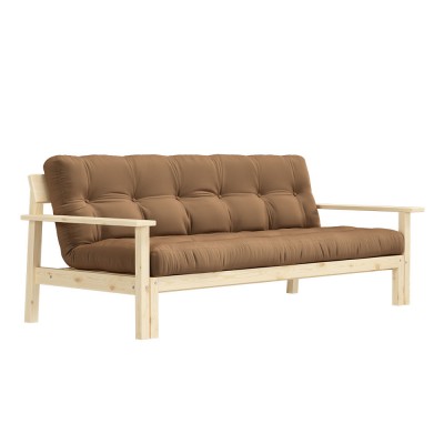 Unwind 755 Mocca 3 seater sofa bed Karup Design