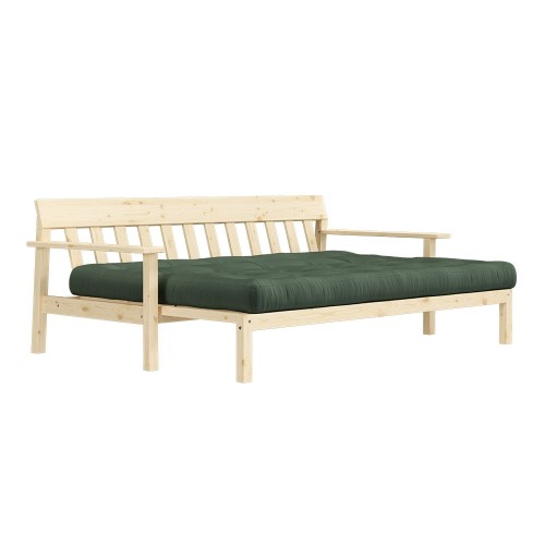 Canapé-lit 3 places Unwind 756 Olive Green Karup Design
