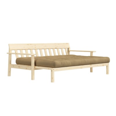 3-zits slaapbank Unwind 758 Wheat Beige Karup Design 2