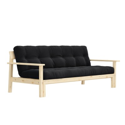 3 seater sofa bed Unwind 511 Charcoal Karup Design