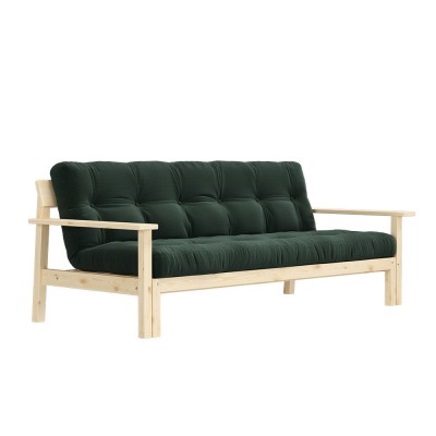 Sofá cama de 3 plazas Unwind 512 Seaweed Karup Design