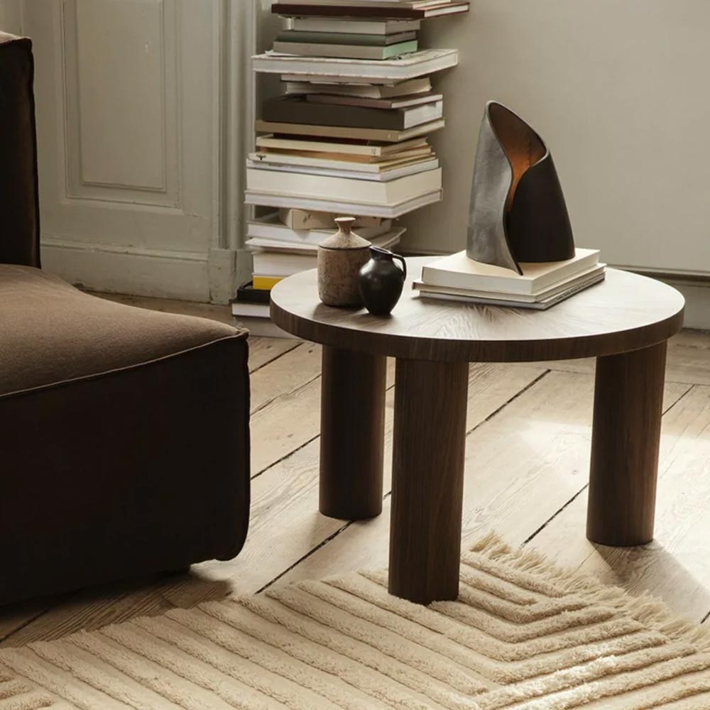 Salontafel Post gerookt eiken S Ferm Living