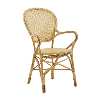 Stuhl Rossini aus natürlichem Rattan Sika Design Sika Design