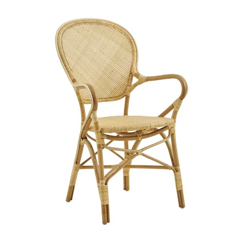 Silla Rossini de ratán natural Sika Design