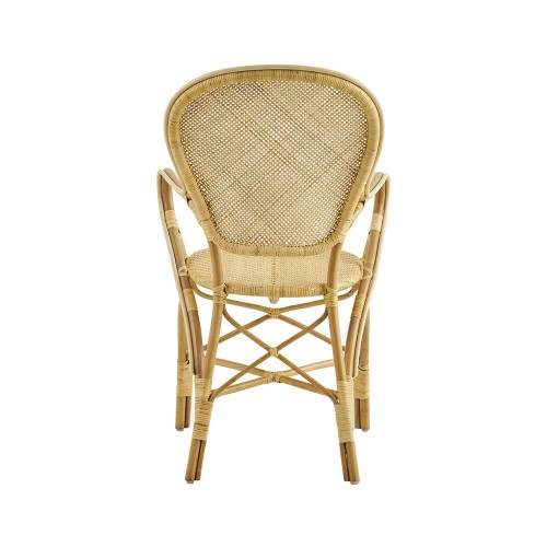 Sedia Rossini in rattan naturale Sika Design