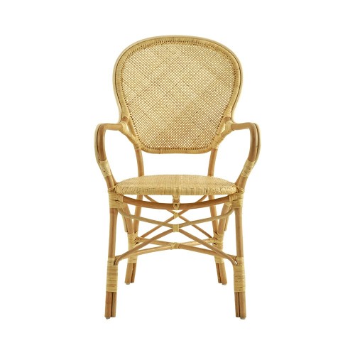 Silla Rossini de ratán natural Sika Design