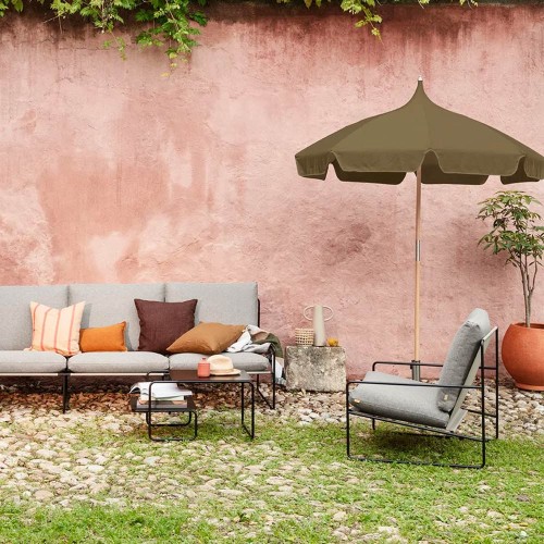 Lull Militaire Olijf paraplu Ferm Living