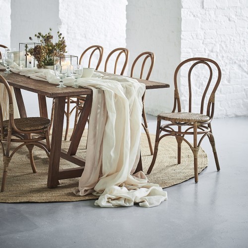 Silla bistro de ratán Lulu Sika Design