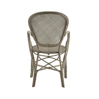 Silla de ratán Rossini taupe Sika Design 2