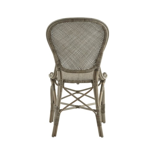 Sedia in rattan Rossini taupe Sika Design