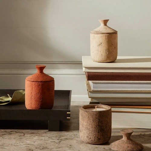 Ura sand candle Ferm Living