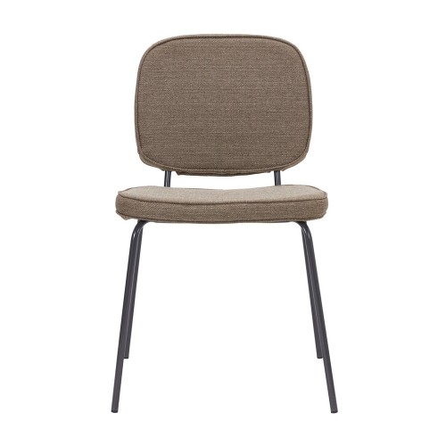 Chaise Carma sable foncé House Doctor