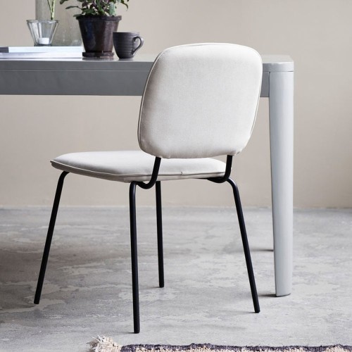 Sedia in cotone sabbia House Doctor