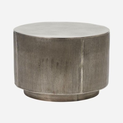 Rota salontafel geborsteld zilver 35 cm House Doctor