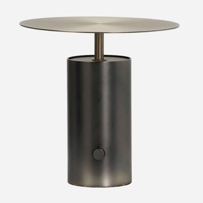 Lámpara de mesa Tacker bronce niquelado House Doctor