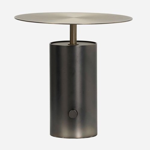 Lámpara de mesa Tacker bronce niquelado House Doctor