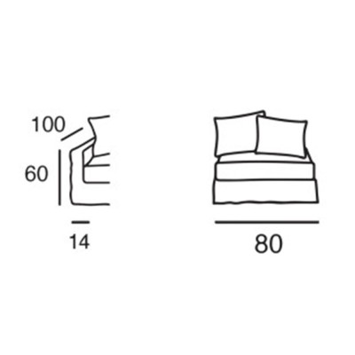 Chauffeuse en lin Biarritz 1 place Moodntone 2