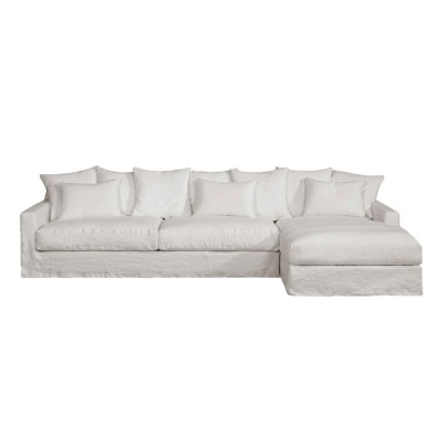 Linen corner sofa Biarritz Moodntone 2