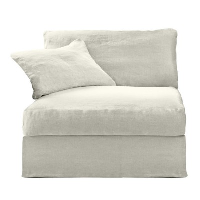 Sillón de lino Biscarrosse 1 plaza Moodntone Home Spirit